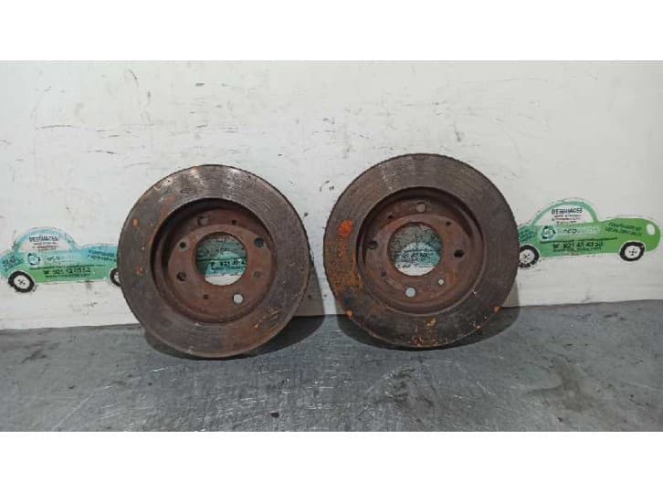 Recambio de disco freno delantero para tata indica 1.4 td referencia OEM IAM 2