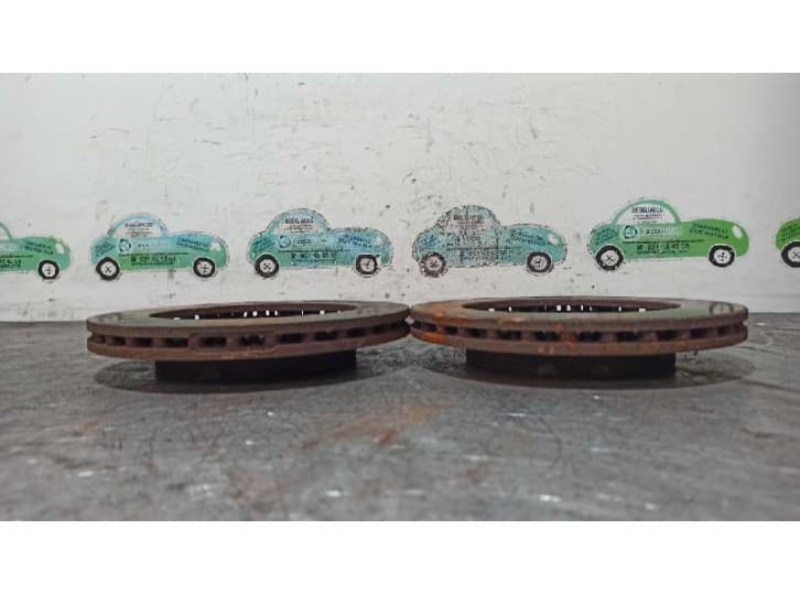 Recambio de disco freno delantero para tata indica 1.4 td referencia OEM IAM 3