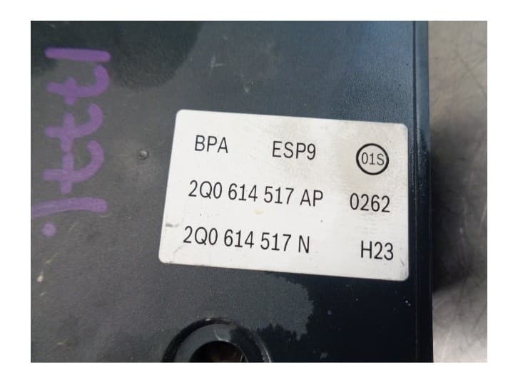 Recambio de abs para skoda scala (nw1) 1.0 tsi referencia OEM IAM 2Q0614517AP 2Q0614517N 6
