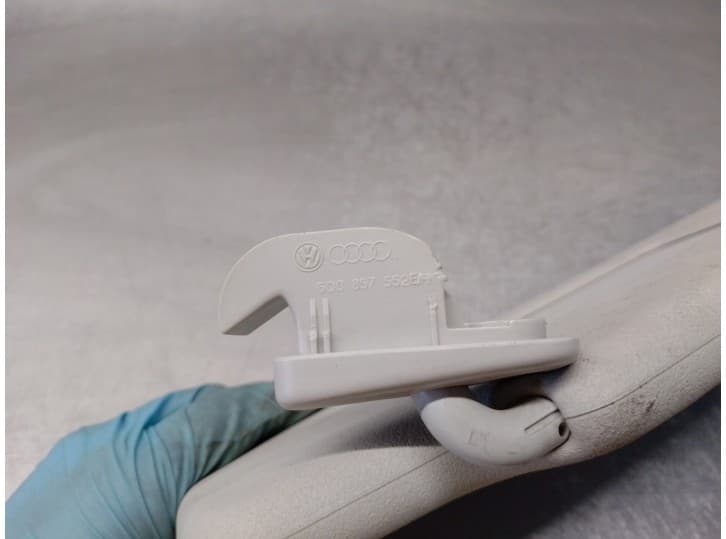 Recambio de parasol derecho para seat altea (5p1) 1.9 tdi referencia OEM IAM 6Q0857552ER 5
