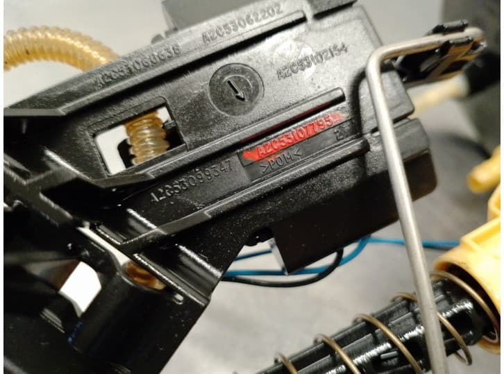 Recambio de aforador para jaguar s-type ii (x200) 2.7 d referencia OEM IAM A2C53107795 5