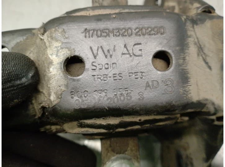 Recambio de soporte cambio para seat ibiza iii (6l1) 1.9 sdi referencia OEM IAM 6Q0139555 5