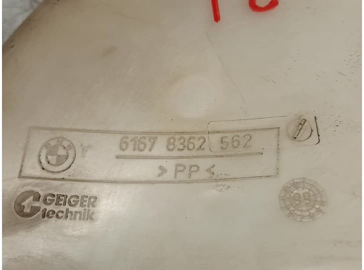 Recambio de deposito limpia para bmw 3 (e46) 320 d referencia OEM IAM 61678362562 5
