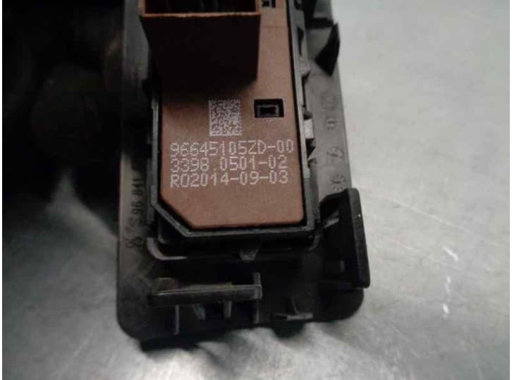 Recambio de interruptor para citroën c3 ii (sc_) 1.0 vti 68 referencia OEM IAM 96645105ZD 3