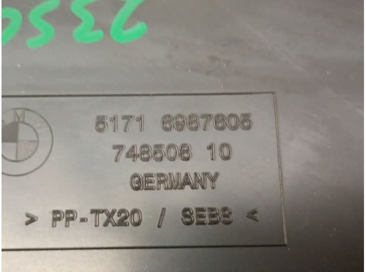 Recambio de torpedo para bmw 5 (f10) 530 d referencia OEM IAM 51716987605 51716987605 4