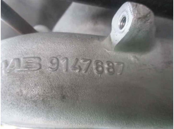 Recambio de colector escape para saab 900 ii 2.0 i referencia OEM IAM 9147687 4