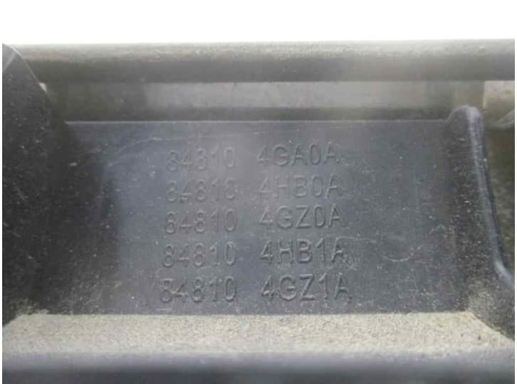 Recambio de maneta exterior porton para infiniti q50 50 d referencia OEM IAM 848104GA0A 5