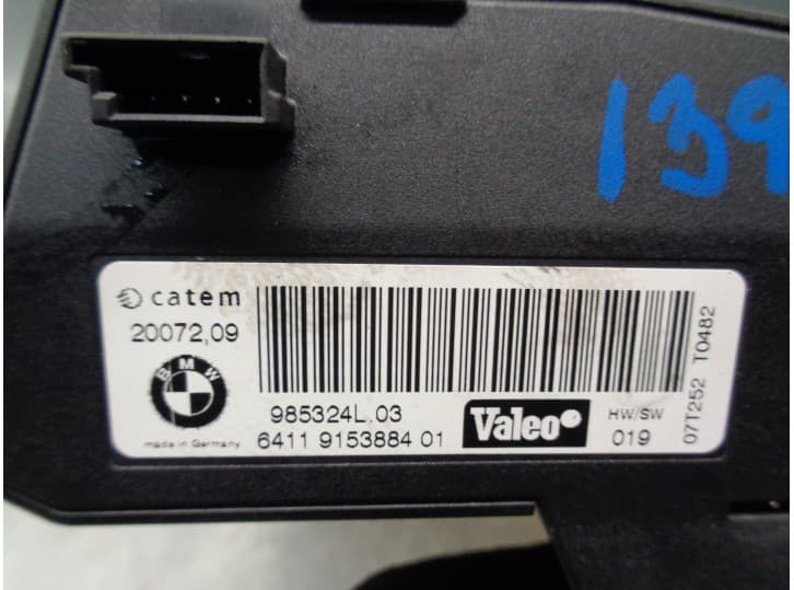 Recambio de resistencia calefaccion para bmw 3 (e90) 320 d referencia OEM IAM 64119266185 4