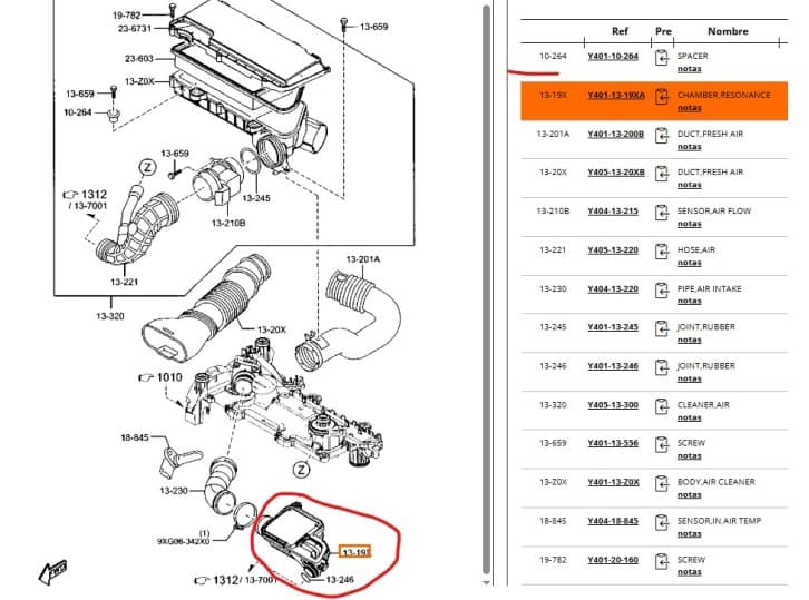 Recambio de tubo para mazda 2 (de_, dh_) 1.4 mzr-cd referencia OEM IAM Y4011319XA Y4011319XA 5