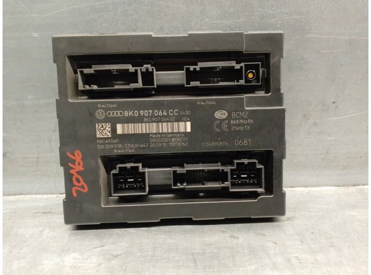 Recambio de modulo confort para audi a4 b8 (8k2) 2.0 tdi referencia OEM IAM 8K0907064CC