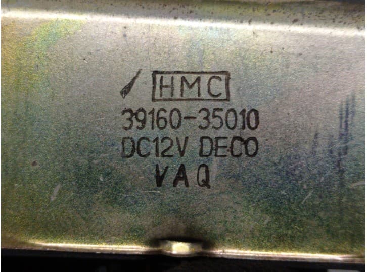 Recambio de rele para hyundai santamo 2.0 16v referencia OEM IAM 3916035010 4