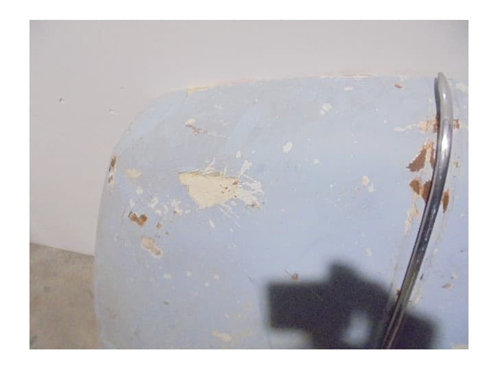 Recambio de capot para seat 600 e referencia OEM IAM  AZUL CLARO 5
