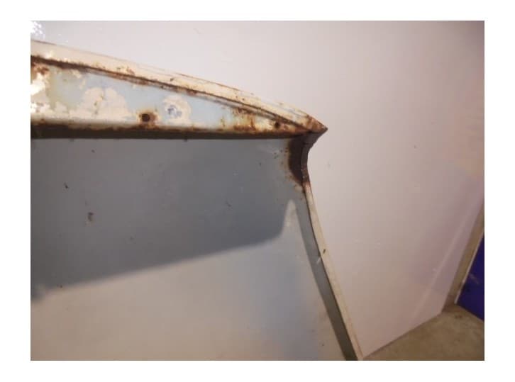 Recambio de capot para seat 600 e referencia OEM IAM  AZUL CLARO 9