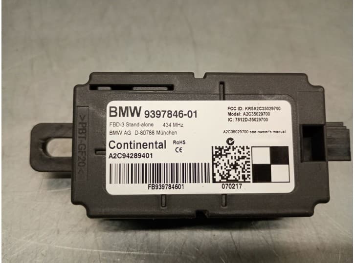 Recambio de antena para bmw x1 (f48) sdrive 18 d referencia OEM IAM 9397846  A2C94289401 4