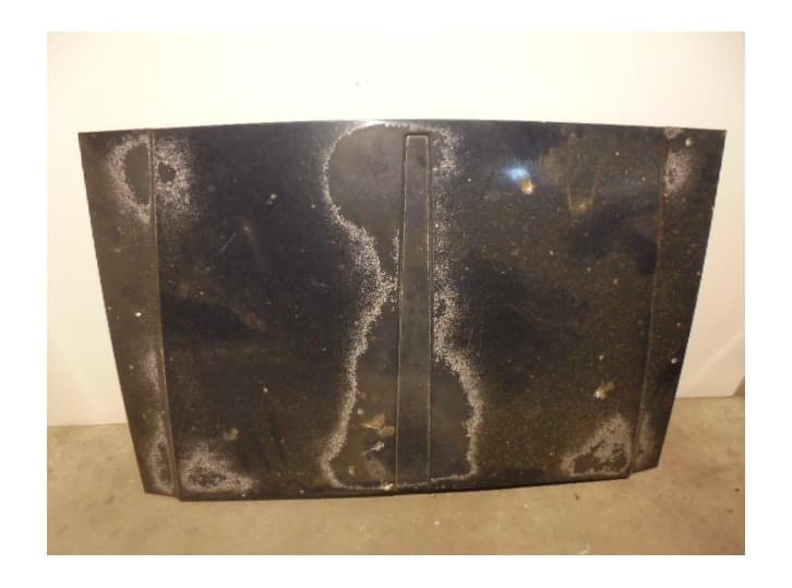 Recambio de capot para jeep cherokee (xj) 2.1 td referencia OEM IAM 55235439AD AZUL