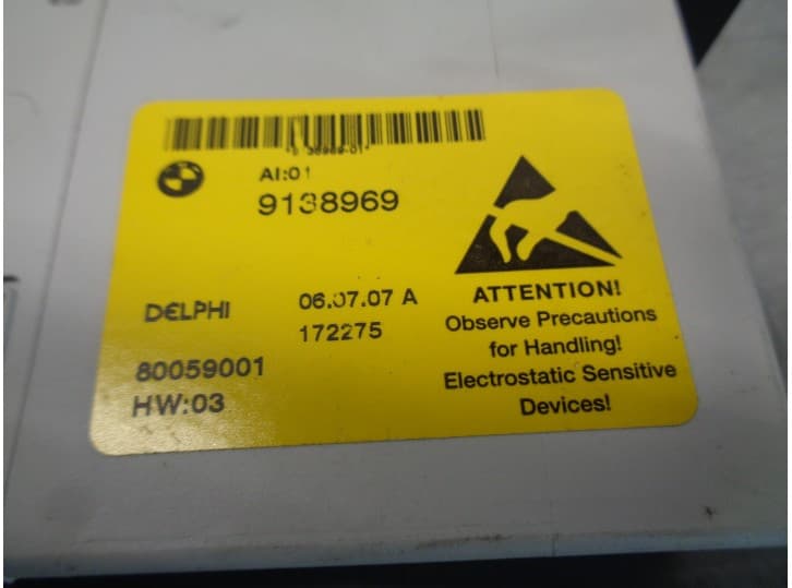 Recambio de modulo electronico para bmw 5 (e60) 520 d referencia OEM IAM 9138969 4