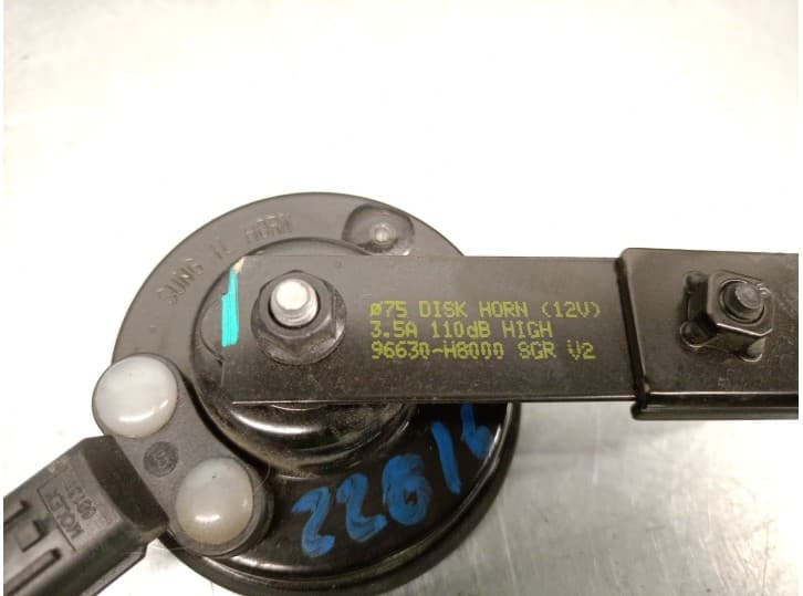 Recambio de claxon para kia stonic (yb) 1.2 cvvt referencia OEM IAM 96630H8000 96630H8000 5