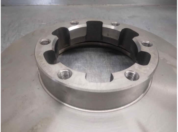 Recambio de disco freno delantero para nissan trade 100 referencia OEM IAM 6026251 4