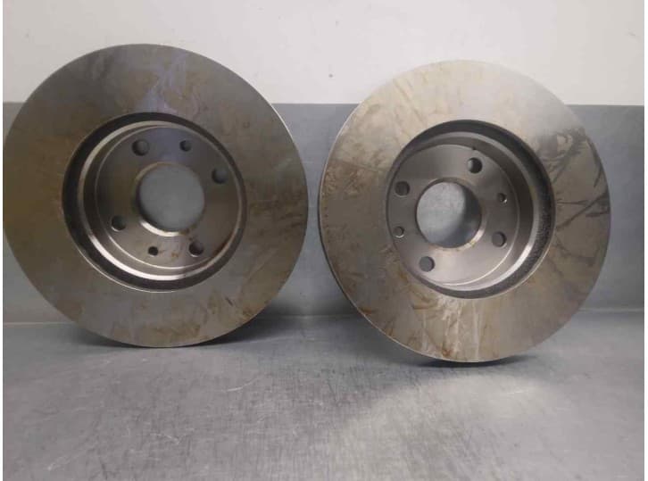 Recambio de disco freno delantero para fiat uno (146) referencia OEM IAM 7550923 2