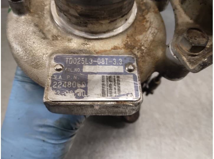 Recambio de turbocompresor para rover 75 (rj) 2.0 cdt referencia OEM IAM 2248060 TD025L3 2
