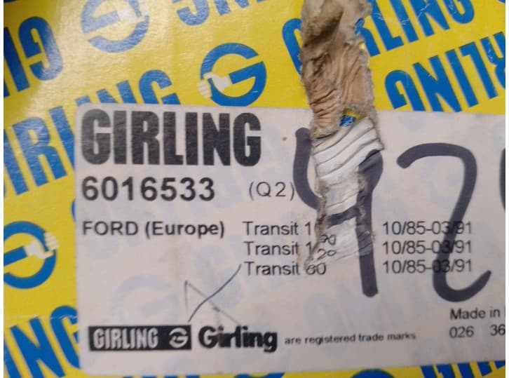 Recambio de disco freno trasero para ford transit referencia OEM IAM 6016533 4