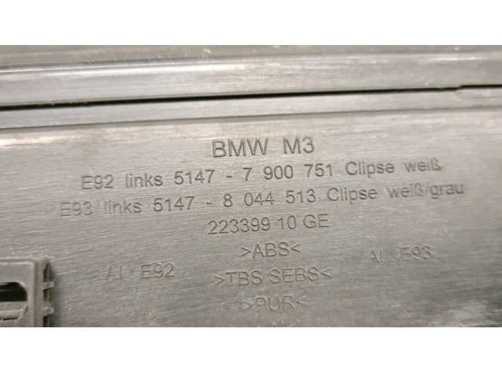 Recambio de moldura para bmw 3 coupé (e92) 320 d referencia OEM IAM 5148042855 4