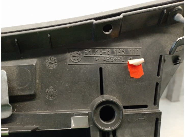 Recambio de guantera para bmw 3 (e46) 320 d referencia OEM IAM 51168196111 5