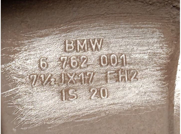 Recambio de llanta para bmw 5 (e60) 535 d referencia OEM IAM 6762001 R1771/2JX17EH2IS20 4