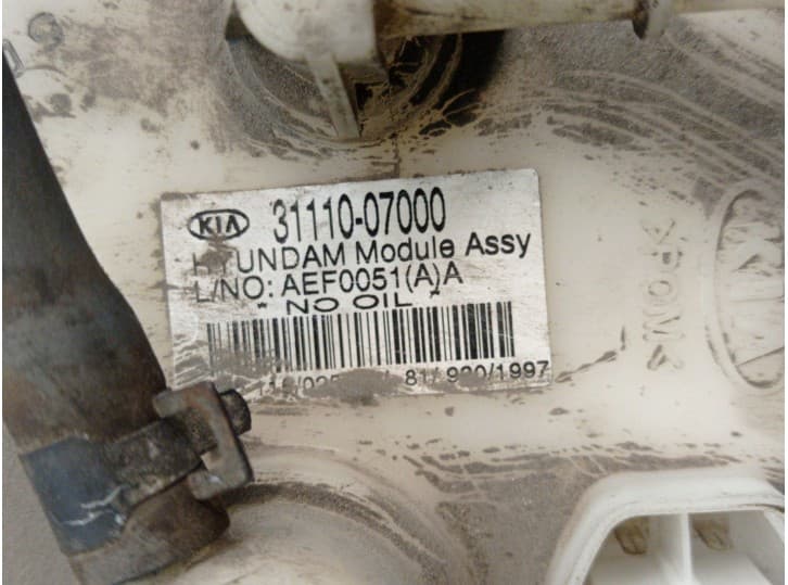 Recambio de aforador para kia picanto i (sa) 1.1 referencia OEM IAM 3111007000 3111007000 5