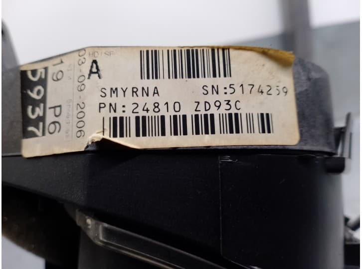 Recambio de cuadro instrumentos para nissan altima referencia OEM IAM 24810ZD93C 6