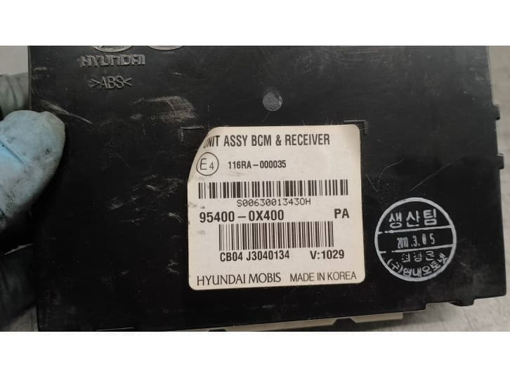 Recambio de modulo electronico para hyundai i10 i (pa) 1.2 referencia OEM IAM 954000X400 4