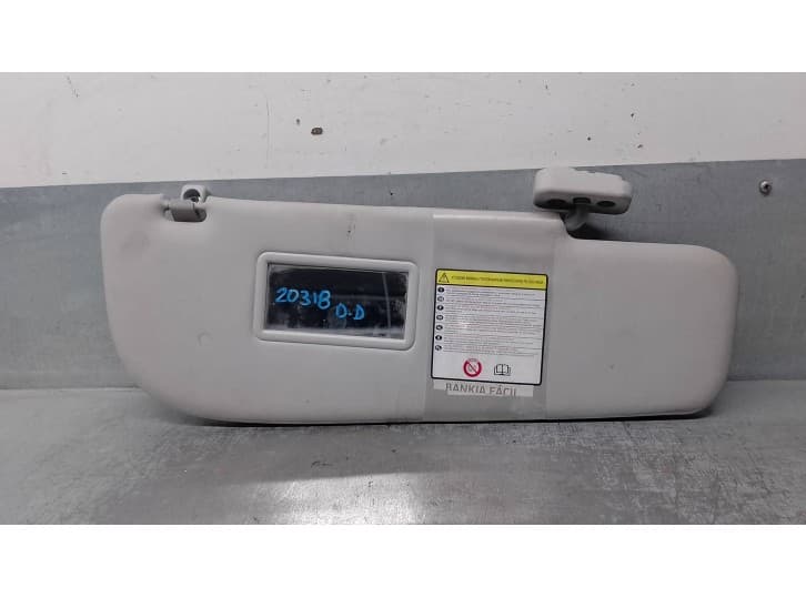 Recambio de parasol derecho para fiat 1100-1900 (101_) 1100 referencia OEM IAM 735498704