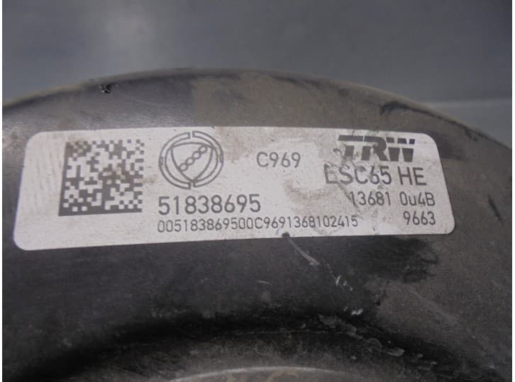 Recambio de servofreno para ford ka (ru8) 1.2 referencia OEM IAM 51838695 13681 TRW 3