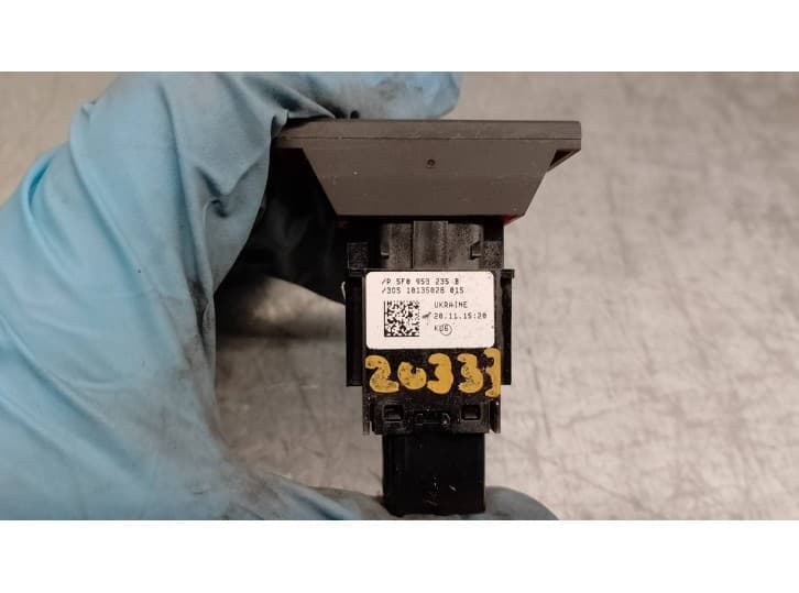 Recambio de warning para seat leon st (5f8) 1.6 tdi referencia OEM IAM 5F0953235B 5