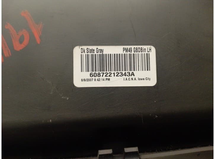 Recambio de guantera para dodge caliber 2.0 crd referencia OEM IAM 1ED791DVAA 4