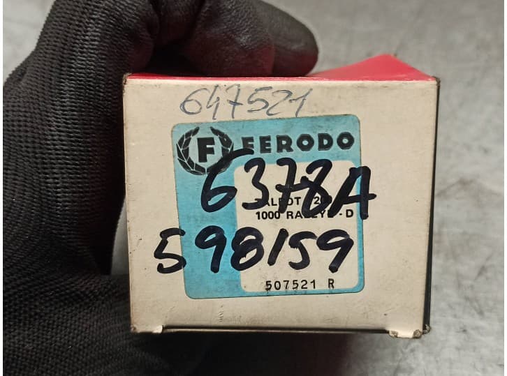 Recambio de pastillas de freno para citroën saxo referencia OEM IAM 598159 4