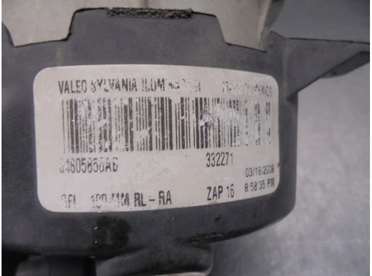 Recambio de faro antiniebla derecho para dodge journey 2.4 referencia OEM IAM 4805856AB 3