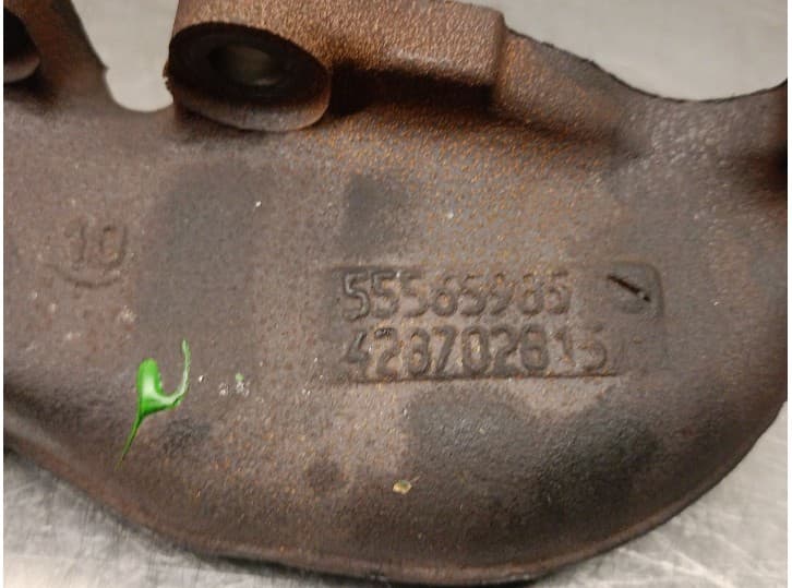 Recambio de colector escape para saab 9-5 (ys3g) 2.0 tid referencia OEM IAM 55565985 4