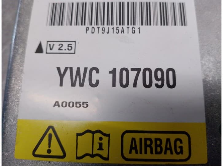 Recambio de centralita airbag para rover 75 (rj) 2.0 cdt referencia OEM IAM YWC107090 4