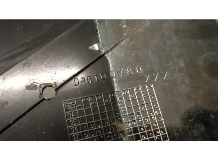 Recambio de portamatriculas para rover 45 i sedán (rt) 1.6 referencia OEM IAM DRC100780 5