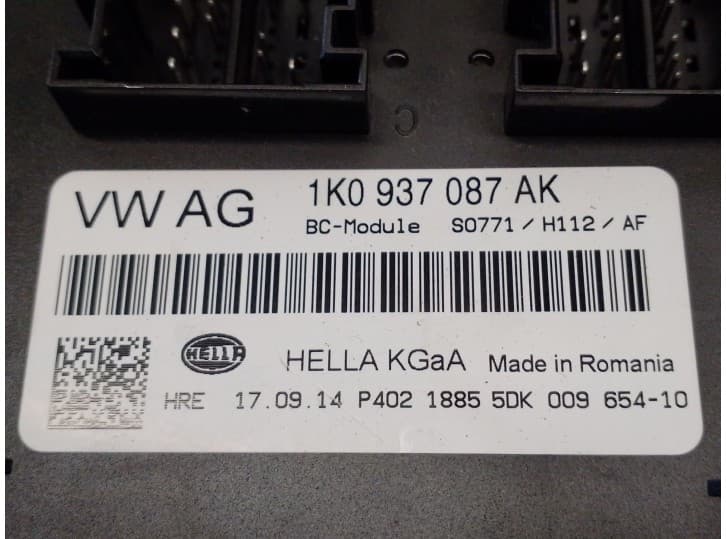 Recambio de modulo confort para skoda yeti (5l) 2.0 tdi referencia OEM IAM 1K0937087AK 3