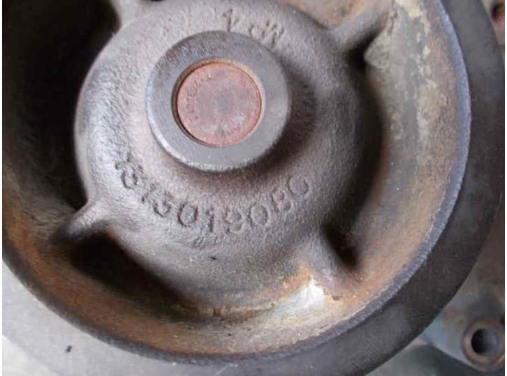 Recambio de bomba agua para fiat brava (182_) 1.9 d referencia OEM IAM 1313019080 3
