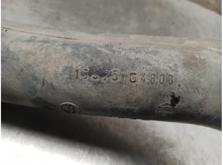 Recambio de tubo para nissan trade furgoneta 100 referencia OEM IAM 16575G4803 5
