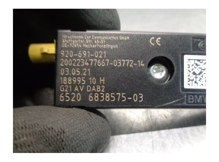 Recambio de antena para bmw 3 touring (g21, g81) 320 i referencia OEM IAM 65206838575 4