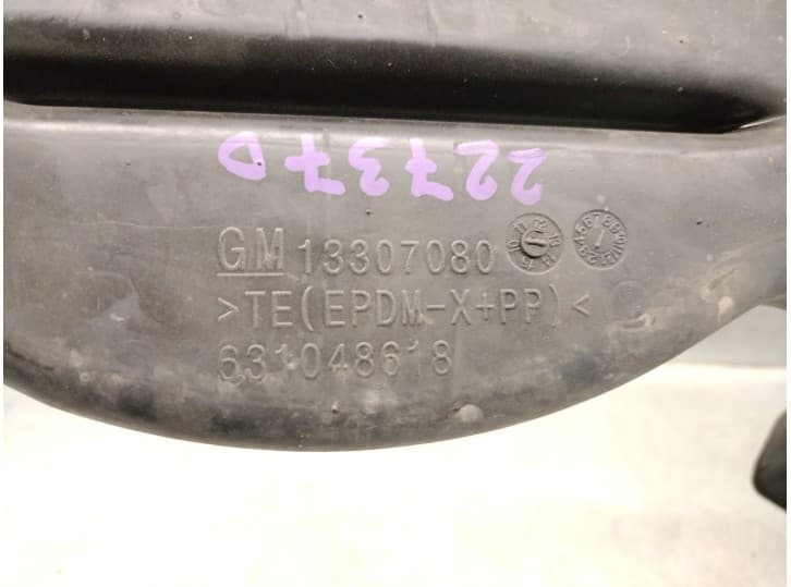 Recambio de tubo para chevrolet cruze (j300) 1.6 referencia OEM IAM 631048618 13307080 4