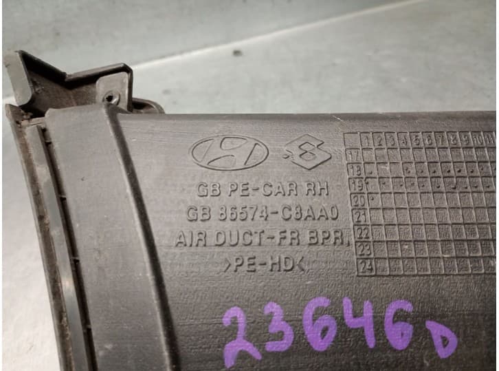 Recambio de tubo para hyundai i20 ii (gb, ib) 1.0 t-gdi referencia OEM IAM 86574C8AA0 5