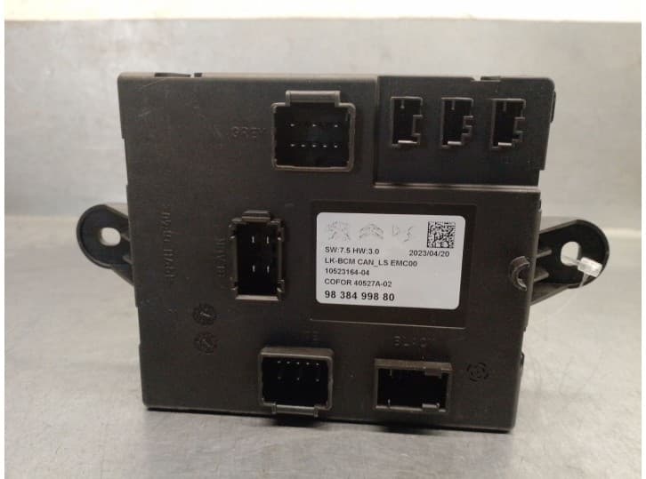 Recambio de modulo electronico para jeep avenger 1.2 referencia OEM IAM 9838499880