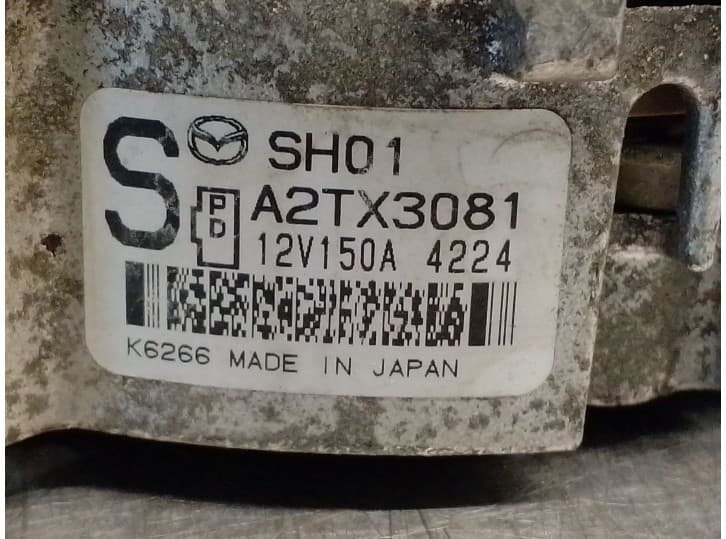 Recambio de alternador para mazda 3 (bm, bn) 2.2 d referencia OEM IAM SH0118300 SH0118300 6