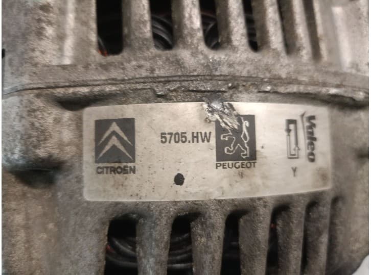 Recambio de alternador para citroën saxo (s0, s1) 1.5 d referencia OEM IAM 5705HW 5705HW 5