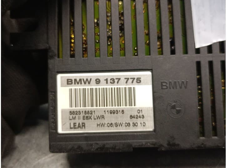 Recambio de modulo electronico para bmw 5 (e60) 530 d referencia OEM IAM 9137775 4